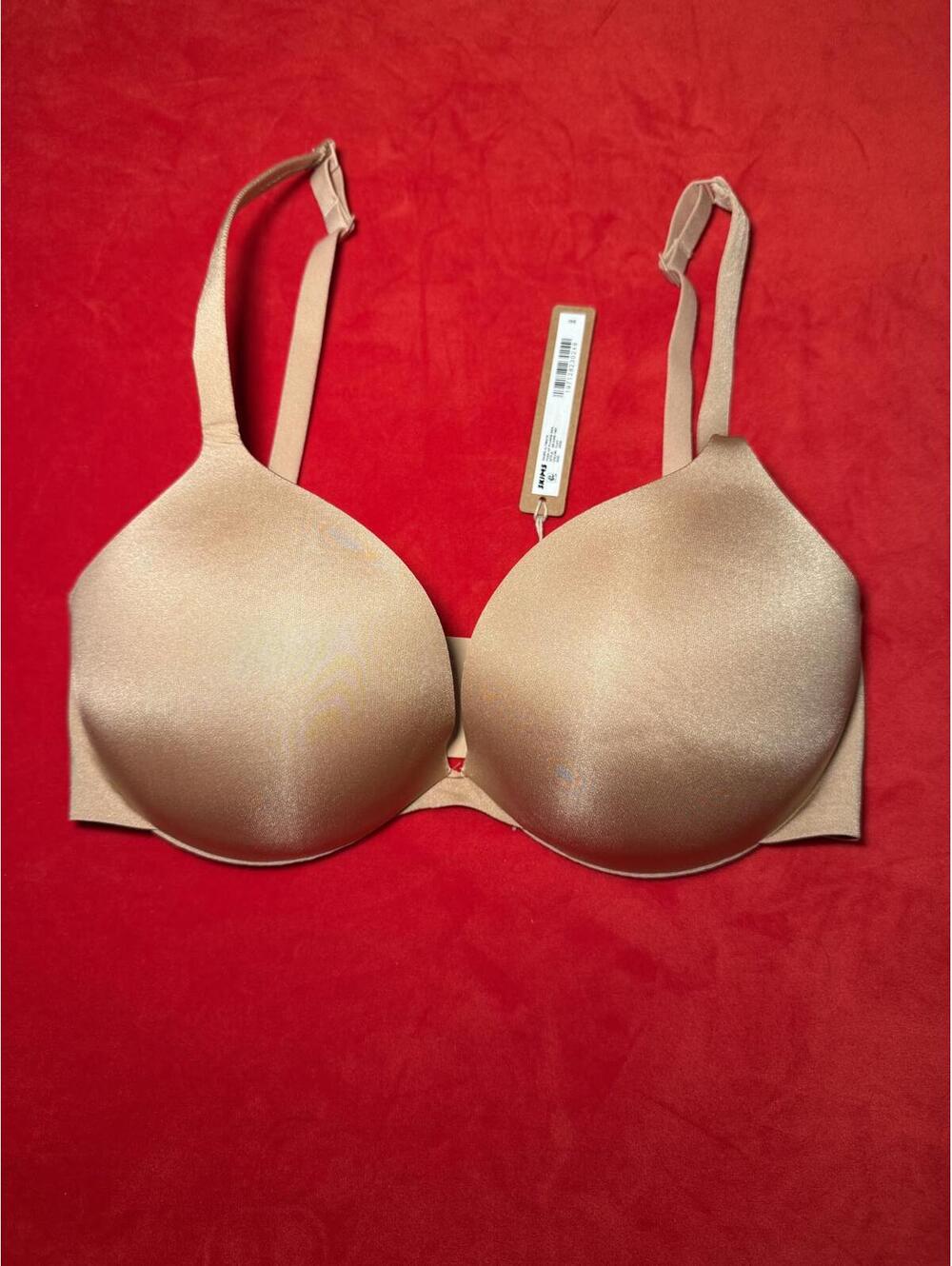 Skims Ultimate Push Up Plunge Bra Color Clay Size 32DD
